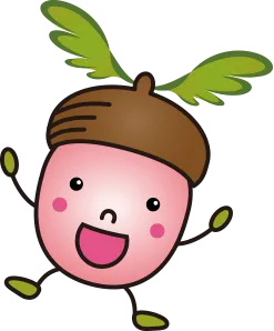 社の森建設キャラクター どんぐり｜リフォーム＆増改築 社の森建設&art｜岡崎・豊田・西尾・一宮